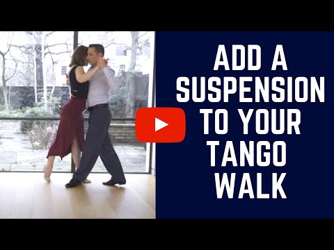 1 Tango step, 3 possibilities: How to be more musical in the walk