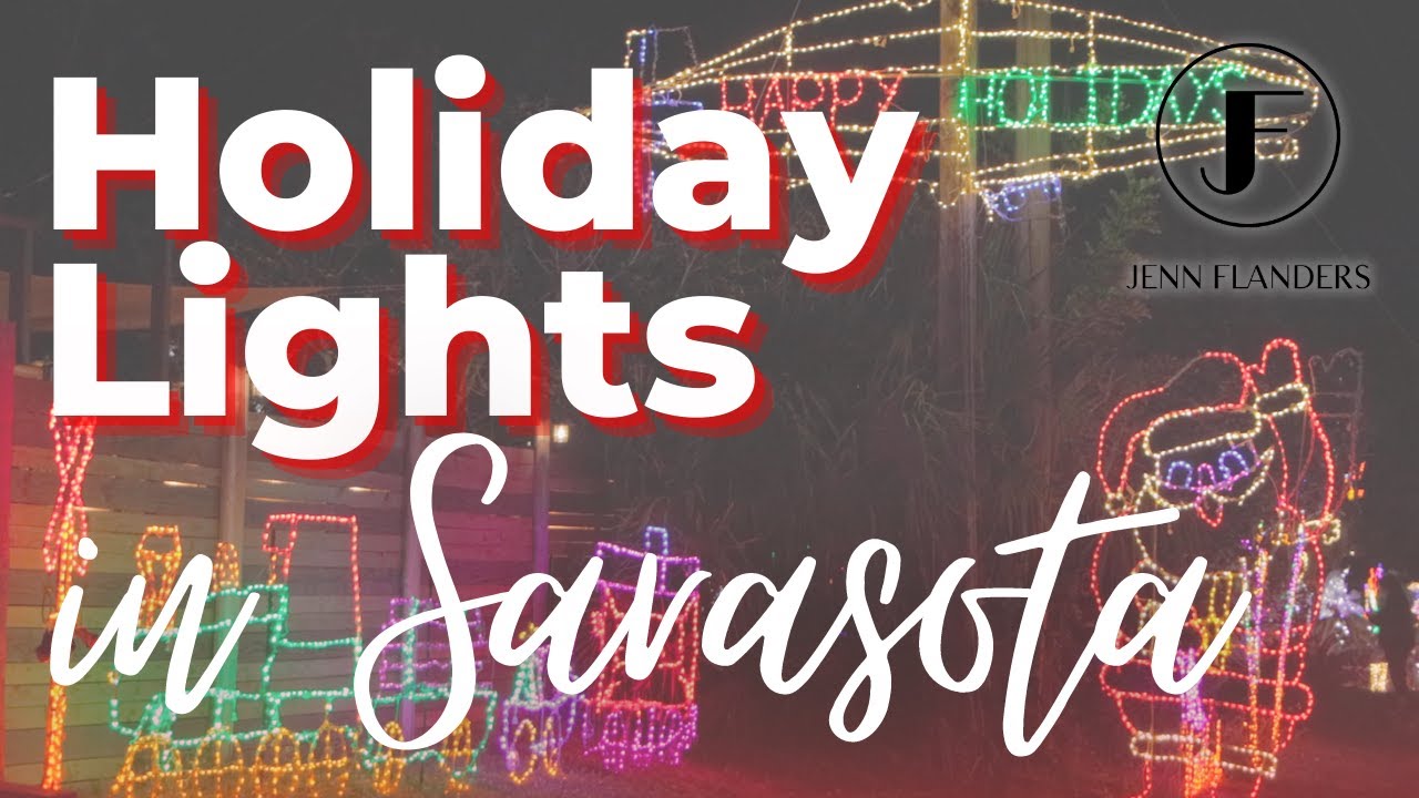 Sarasota's Best Holiday Lights: Visit Enander's Winter Wonderland in Nokomis