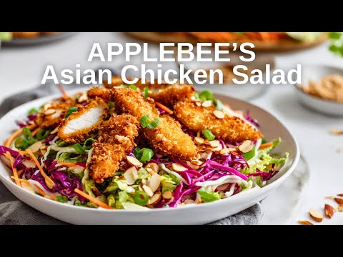 How to make APPLEBEE'S | Asian Chicken Salad