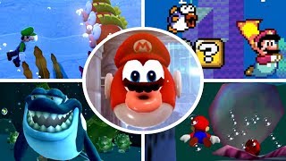 Evolution of Water Levels in Mario Games (1985 - 2018)
