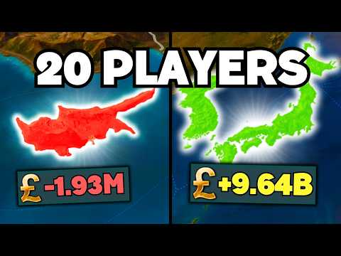 20 Players Simulate The WORLD ECONOMY