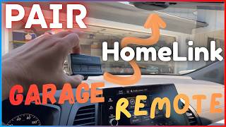 How To Pair Garage Door Remote To HomeLink (Works With MOST Vehicles & Openers!)