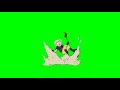 Hunter Pops Out Green Screen