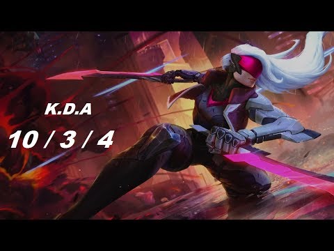 BullsRiders- Katarina vs Leblanc mid- Patch 7.24- Platinum Ranked
