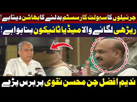 ندیم افضل چن کی محسن نقوی پر کڑی تنقید | شدید ردعمل