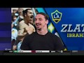 Zlatan Ibrahimović visits ESPN's SportsCenter