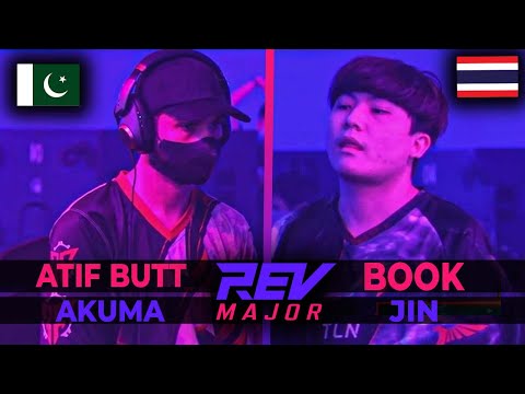 ATIF BUTT (Steve) VS BOOK (Jin) REV MAJOR 2022 LOSER TOP 8 | TEKKEN 7