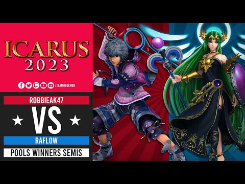Icarus 2023: Pools Winners Semis - RobbieAK47 (Shulk) Vs BMS| Raflow (Palutena)