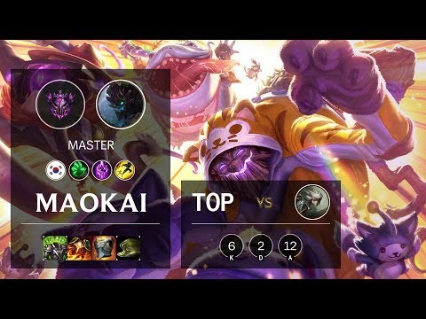 Maokai Top vs Camille - KR Master Patch 10.6