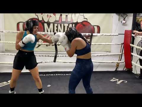 Letting hands go Sparring at Outlaws boxing gym | esnews boxing