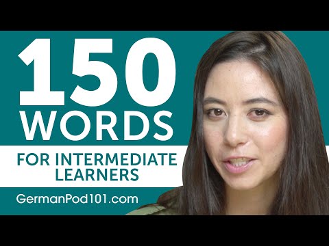 Learn 125 Intermediate German Words with Alisa German Vocabulary Made Easy