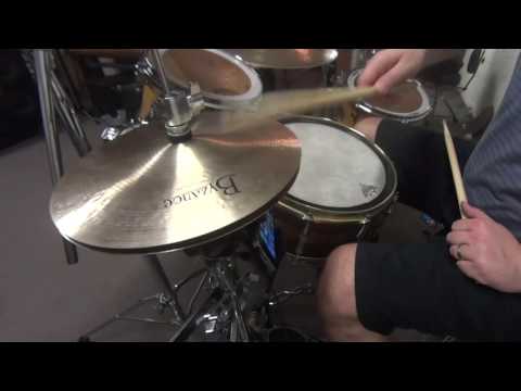 10" Meinl Medium Hi Hats mini hat cymbals hi-hat hi-hats demo sound test review