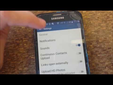 Turn Off Facebook Touch Sounds