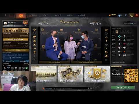 TI10 Watch Party with my team (ft. Meracle, Poloson, Jhocam, AlaCrity)