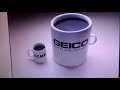 Geico Direct Coffee Mugs And Mayonnaise Commercial 2001