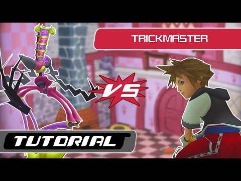 Kingdom Hearts: Trickmaster Boss Tutorial