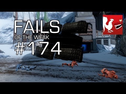 Fails of the Weak: Ep. 174 - Funny Halo 4 Bloopers and Screw Ups! | Rooster Teeth