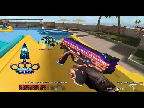 Crossfire NA ( Đột Kích Bắc Mỹ  ) 2.0 : TMP Steyr Neon Circuit - Hero Mode X - Zombie V4