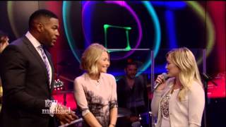 Hilary Duff  - "All About You" Performing Live on Kelly &amp; Michael Show (Oct 08)