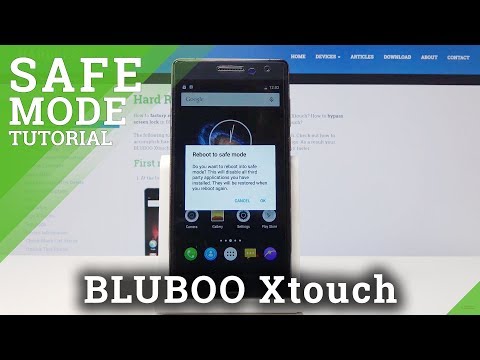 How to Boot into Safe Mode in BLUBOO Xtouch
