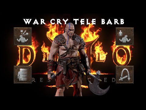 “I Finally Did It! Tele-War Cry Barbarian DESTROYS Season 12 – Funniest Barb Build in D2R!”