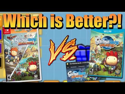 6 Ways Scribblenauts Mega Pack Compares to Scribblenauts Unlimited 2012 Wii U/PC