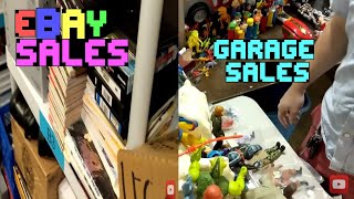 The best of both worlds, Garage Sales & Ebay Sales!