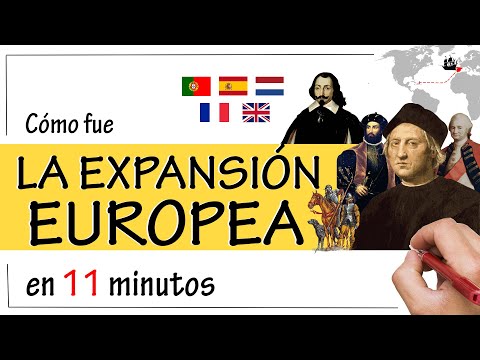 La EXPANSIÓN EUROPEA entre los Siglos XV y XVIII  | Portugal, España, Países Bajos, Francia...