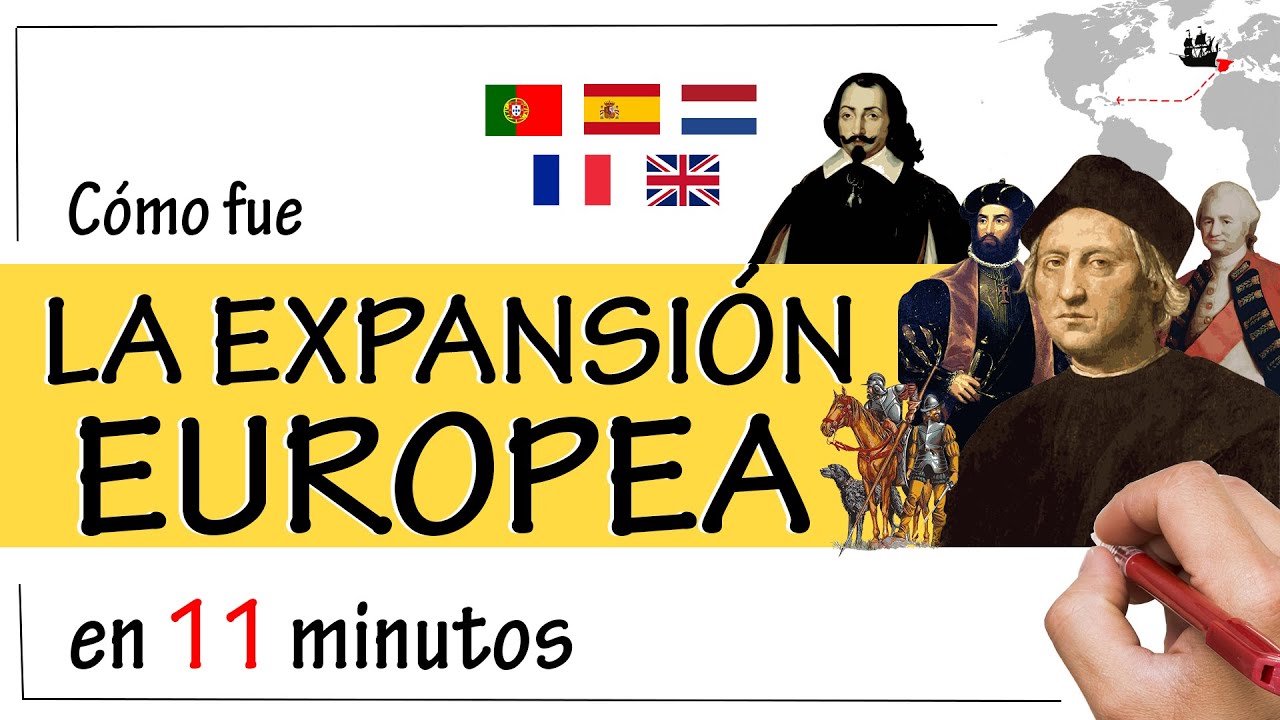 La EXPANSIÓN EUROPEA entre los Siglos XV y XVIII | Portugal, España, Países Bajos, Francia...