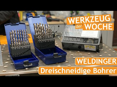 Neuheit! dreischneidige Metallbohrer aus Deutschland, präzise Löcher, weniger Verschleiß Test!