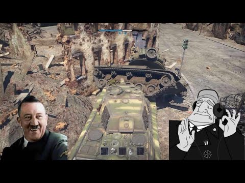 War Thunder - German bias |10.5cm Tiger ll vs M60|