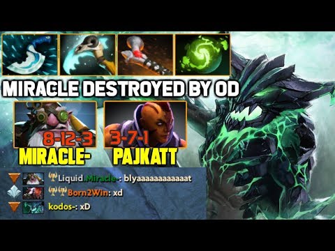 Miracle- Picked Sniper to counter OD, but OD went Safelane and REKT His Team