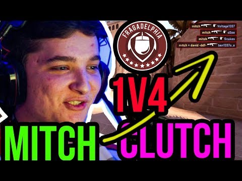 [CS:GO Highlights] MITCH 1v4 (Fragadelphia 11)
