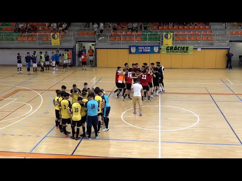 EFS Palafolls   CFS Eixample 'B' Play off ascens a Divisió d'Honor Juvenil FS