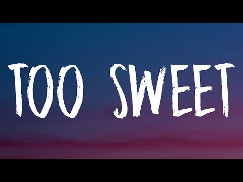 Hozier - Too Sweet (Lyrics) "you're too sweet for me i take my whiskey neat"