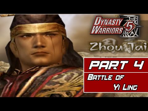 Zhou Tai Part 4 - Battle of Yi Ling PS2 - PCSX2 (4K/60FPS) Dynasty Warriors 5 (DW5)