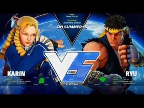 SFV - Mago [Karin] x Tokido [Ryu] - Dreamhack Summer 2016