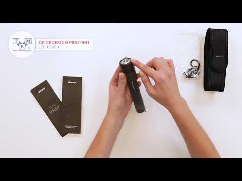 GP GPDESIGN PR57-BB1 - Torch: LED - UNBOXING