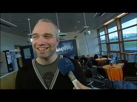 Örlygur Smári - viðtal eftir lokaæfingu