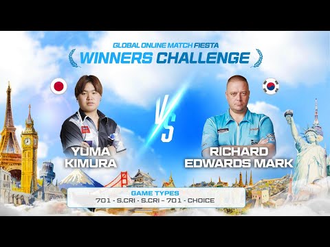 2022 WINNERS CHALLENGE l PLATINUM l YUMA KIMURA(JP) vs RICHARD EDWARDS MARK(KR)