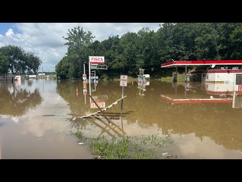 Blue Summit businesses demand flooding fix after 23rd Street floods again