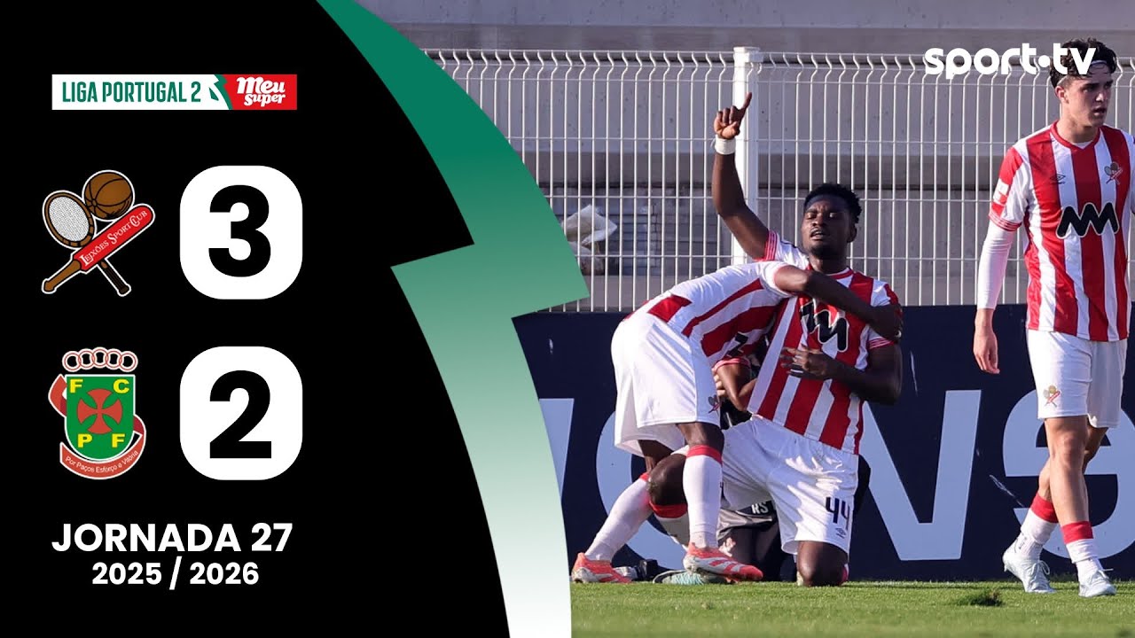 Leixões SC vs Paços de Ferreira Highlights