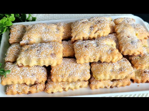 Farai questi Biscotti tutti i giorni! Buoni e facili con pochi ingredienti! Si sciolgono in bocca😋