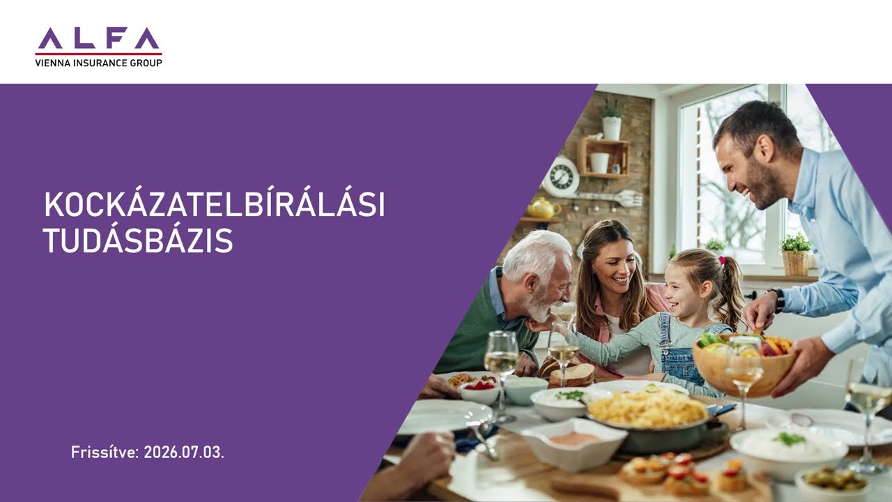 Alfa Életbiztosítás_Kockázatelbírálási Tudásbázis_202607