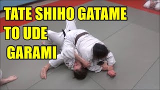 TATE SHIHO GATAME TO UDE GARAMI Pin and Armlock