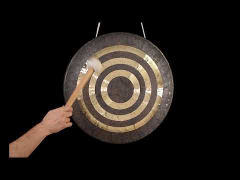 20" to 26" Gongs on the Fruity Buddha Gong Stand - 26" Lunar Flare Gong image 2