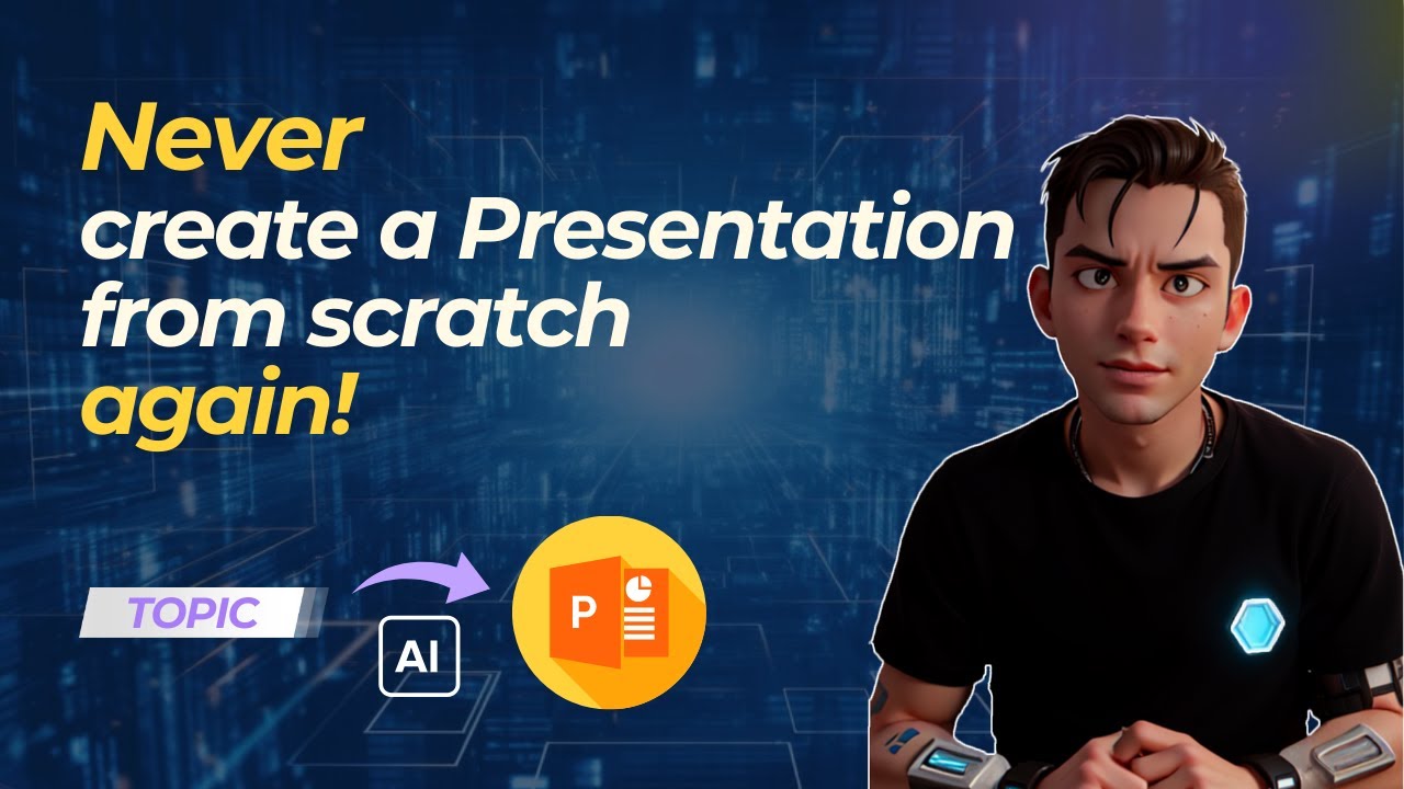 How to Create a PowerPoint in 1 Minute with AI