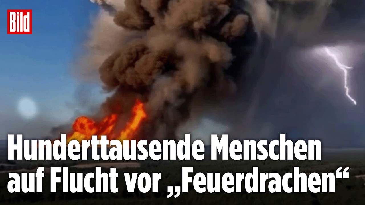 FRANKREICH: Seltenes Naturphänomen verschärft Waldbrände im Südwesten