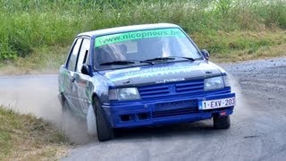 preview picture of video 'Onboard RS de Solre-St-Géry 2013 - Baily - Peugeot 309 GTi - Boucle 1 [HD] by JHVideo'