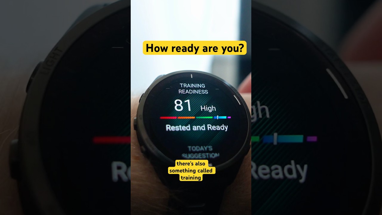 Training Readiness on Garmin! ⌚️ #Garmin #TrainingReadiness